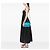 Borsa Satchel Trapeze Rockstud in pelle blu mini Valentino Blu chiaro - vista 6