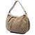 Borsa a tracolla Gucci Sukey in tela GG beige - vista 2