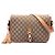 Borsa a tracolla Gucci Marrakech in tela GG beige