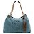 Borsa Tote Soho Chain Gucci in denim blu taglia Medium
