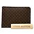 Louis Vuitton Brown Monogram Poche Documents Portfolio Castaño - vista 7