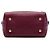 Louis Vuitton Red Monogram Empreinte Speedy Bandouliere 25 Rosso Bordò - vista 3