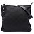 Borsa a tracolla Gucci in nylon GG nero