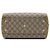 Borsa Boston Gucci Beige Limited Edition Small Multicolor GG Supreme Viola scuro - vista 3