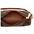 Louis Vuitton Brown Monogram Papillon Pochette Marrone - vista 4