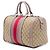 Borsa Boston Gucci Beige Medium GG Canvas Web Joy - vista 2