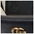 Clutch Gucci GG Marmont in pelle di vitello nera Nero - vista 5