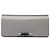 Clutch Lady Bamboo Gucci in pelle di vitello grigia Marrone