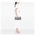 Clutch Lady Bamboo Gucci in pelle di vitello grigia Marrone - vista 6