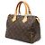 Louis Vuitton Brown Monogram Speedy 25 Marrone - vista 2