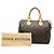 Louis Vuitton Brown Monogram Speedy 25 Marrone - vista 7