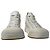 Bottega Veneta Vulcan High-Top Sneaker weiß Canvas