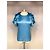 Blusa a maniche corte Chloé in seta blu Blu chiaro - vista 11