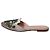 Mules decorate Oscar De La Renta in raso bianco - vista 6