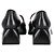 Nodaleto Pumps mit eckiger Kappe aus schwarzem Leder - Ansicht 3