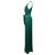 Abito Maxi con scollo a V Diane Von Furstenberg in triacetato verde - vista 2