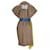 Gabardina MSGM en algodón marrón Castaño - vista 3