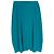 Falda plisada longitud rodilla Pleats Please en poliéster turquesa