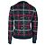 Saint Laurent mehrfarbiger Mohair-Wollpullover mit Pailletten und Tartan-Muster Mehrfarben - Ansicht 9