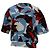 T-shirt stampata Dries Van Noten in cotone multicolore