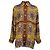 Camicia a bottoni stampata Nili Lotan in seta multicolore
