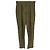 Pantalones texturizados Chloé en seda Olive Verde Verde oliva