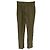 Pantalones texturizados Chloé en seda Olive Verde Verde oliva - vista 2