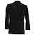 Blazer cruzado Saint Laurent en lana negra Negro