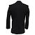 Blazer cruzado Saint Laurent en lana negra Negro - vista 4