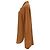 Camicia a maniche lunghe Joseph con bottoni in seta marrone - vista 2