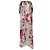 Abito maxi floreale Dolce & Gabbana in seta multicolore