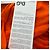 Dolce & Gabbana D&G Bluse mit V-Ausschnitt aus orangefarbenem Chiffon - Ansicht 6