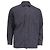 Isabel Marant gestreiftes Button-Down-Hemd aus dunkelblauer Baumwolle Marineblau