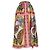 Gonna midi stampata Dolce & Gabbana in cotone multicolore - vista 3