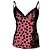 Dolce & Gabbana Blusa D&G de bolinhas com acabamento em renda em seda rosa Marrom