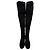 Botas altas de puntera almendrada Gianvito Rossi en ante negro - vista 3