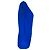 Issey Miyake strukturierte V-Ausschnitt-Bluse aus blauem Polyester - Ansicht 2