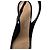 Sapatos slingback peep-toe Sergio Rossi em couro preto - vista 9