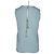 Top sin mangas de cuello redondo Chloé en viscosa azul