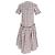 Vestido mini a cuadros Rosie Assoulin en algodón blanco - vista 3