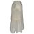 Stella Mc Cartney Falda midi de lunares Stella Mccartney en seda blanca Blanco Crudo - vista 2