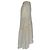 Stella Mc Cartney Falda midi de lunares Stella Mccartney en seda blanca Blanco Crudo - vista 3