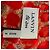 Lanvin Bluse mit metallischen Polka Dots aus rotem Chiffon - Ansicht 4