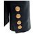 Balmain Open Front Blazer in Black Suede - view 3