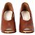 Maison Martin Margiela Maison Margiela Open-Toe Piped Wedge in Tan Leather Marrone Beige - vista 4