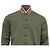 Camicia abbottonata Loewe in cotone olive Verde Verde oliva - Ansicht 2