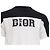 Camiseta bordada Dior x Kenny Scharf en algodón blanco Crudo - vista 2