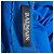 Vestido maxi Balmain com efeito drapeado e cristais em viscose azul - vista 9