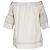 Top con hombros descubiertos bordado Michael Michael Kors en algodón blanco - vista 3