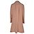 Abrigo Peacoat abotonado Miu Miu en acetato beige - vista 3